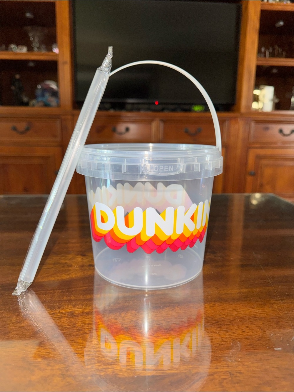 NEW LIMITED EDITION Dunkin 48oz Beverage Bucket 2026